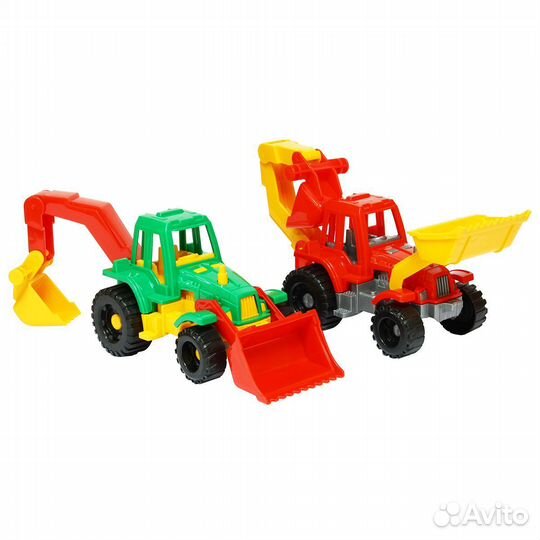 Трактор Ижора с грейдером и ковшом 152 106335