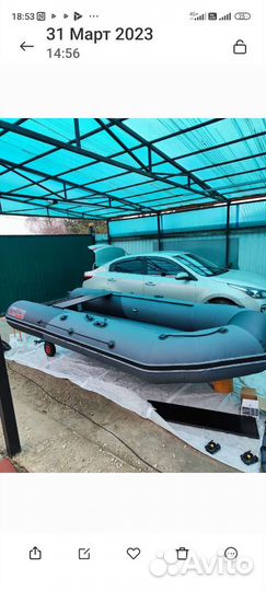 Лодка пвх с мотором 9.9 бу
