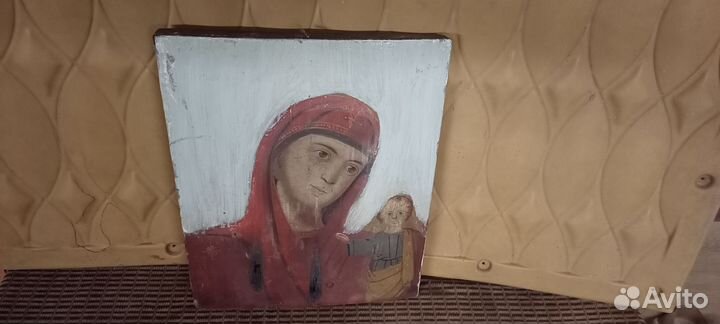 Икона Казанской божьей матери.Старина.Оригинал