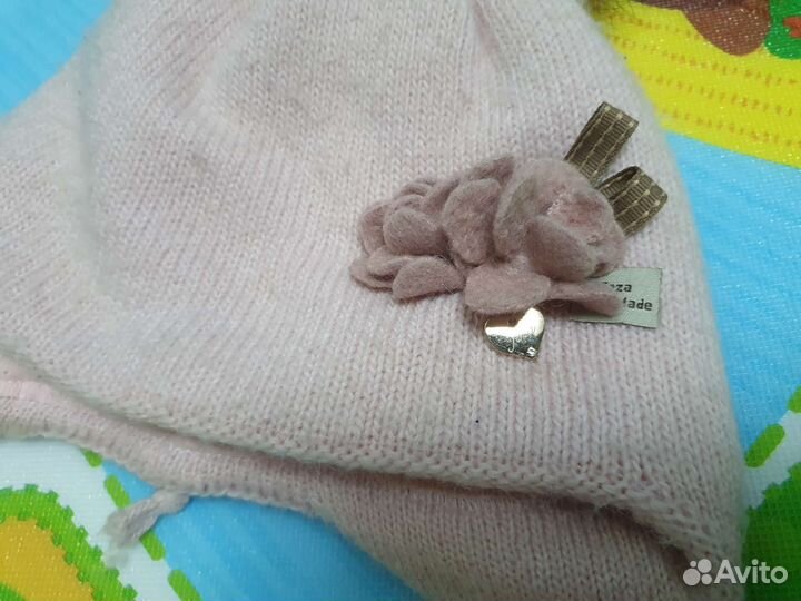 Шапка зимняя для девочки 6 лет