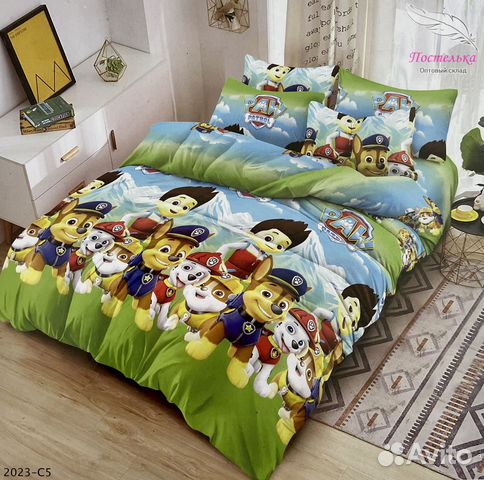 Детское постельное белье с любимыми героями