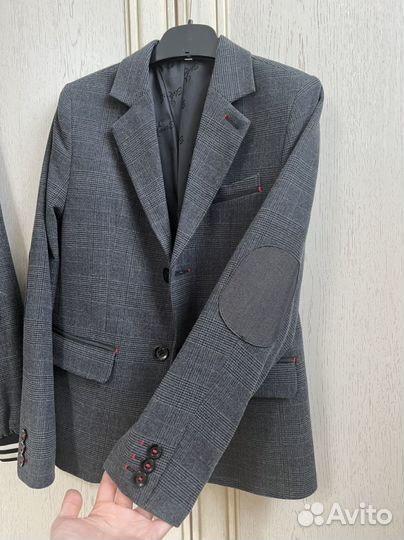 Пиджак школьный для мальчика 134 140