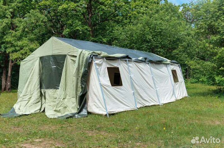 Палатки каркасные с утеплителем