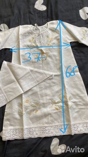 Крестильное платье для девочки