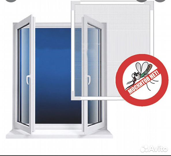 Москитные сетки на окна изготовление и установка