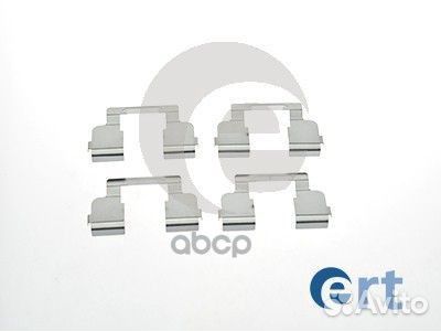 Ремкомплект передних тормозных колодок (вентили