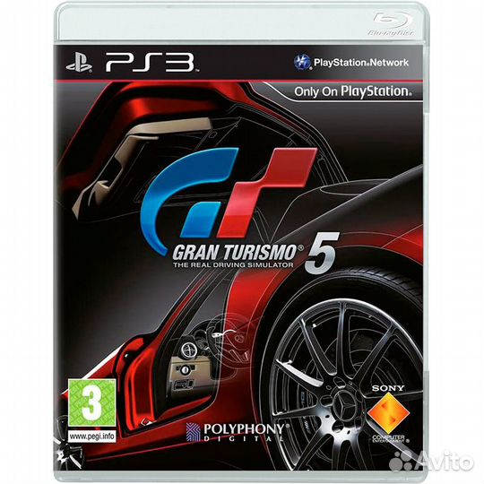 Gran Turismo 5 PS3, русская версия