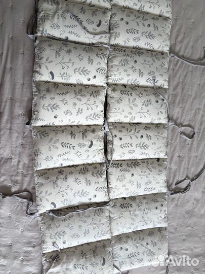 Бортики в детскую кроватку