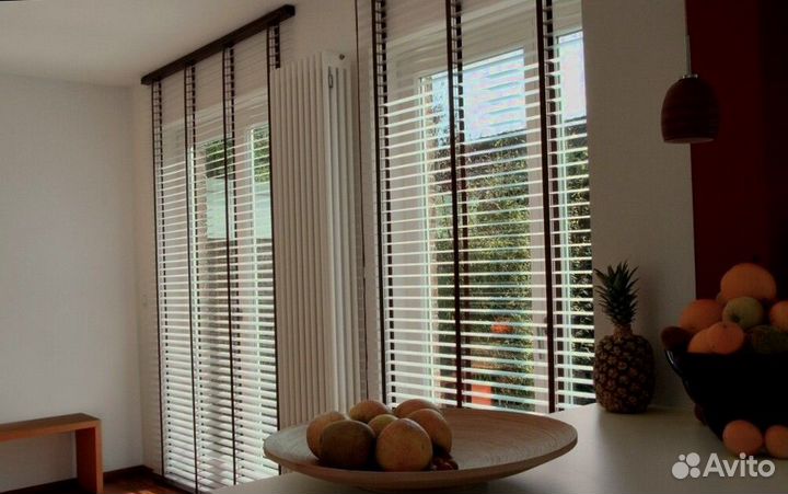 Жалюзи деревянные готовые купить