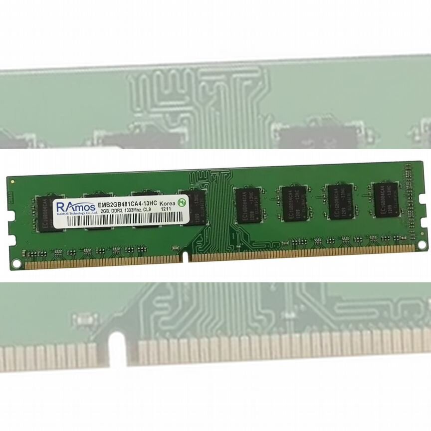 [EMB2GB481CA4-13HC] Оперативная Память Ramos 2gb Emb2gb481ca4-13hc