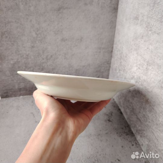 Тарелка зик Конаково с фиолетовыми ягодами