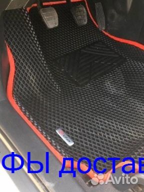 Эва Коврики 3D с бортами для авто