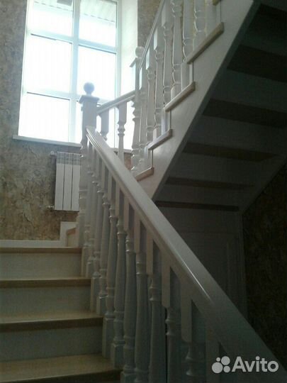 Лестницы из массива дерева