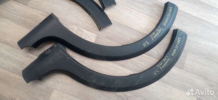 Молдинг крыла задний для Рено Сандеро Степвей