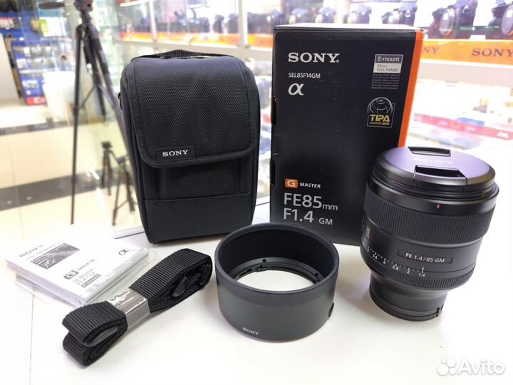 Sony FE 85mm f/1.4 GM S№1838569