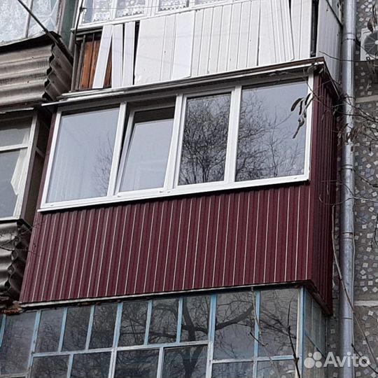 Отделка балконов и лоджий под ключ