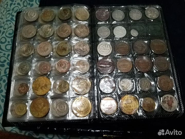 Альбом с монетами СССР цена за всё