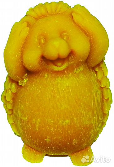 Силиконовая форма для свечей Ёжик 2 (0674)