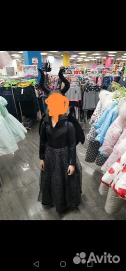 Костюм малефисенты на девочку