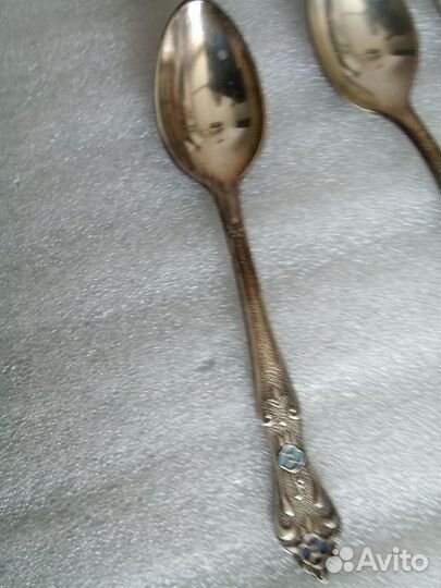 Чайные ложки мельхиор СССР