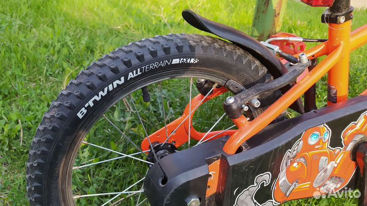 Детский велосипед btwin 16