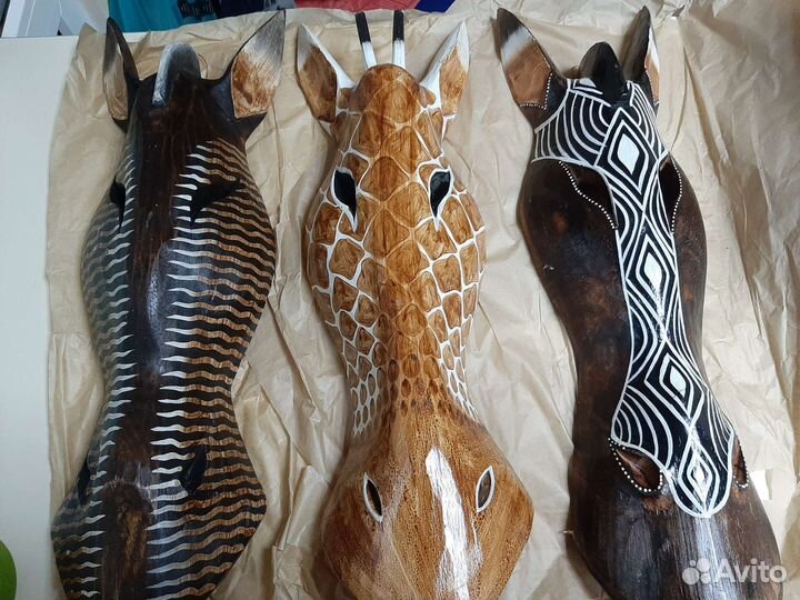 Маски деревянные