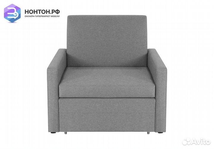 Кресло выкатное Виктория-5 серое