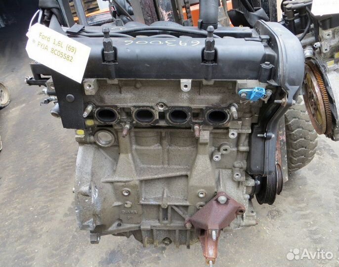 Двигатель Ford Fiesta Fusion fyja 1.6 арт5303