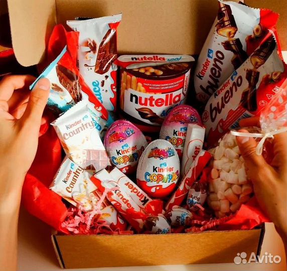 Сладкий подарок kinder