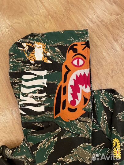 Zip Hoodie Bape Tiger