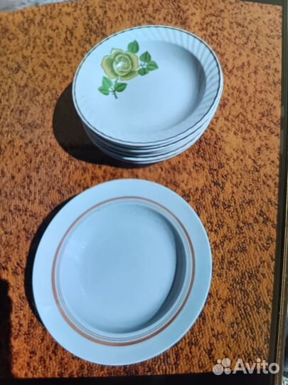 Тарелки большие суповые, СССР