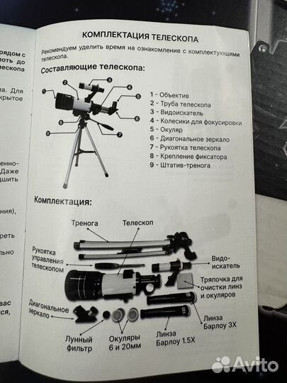 Телескоп F30070M