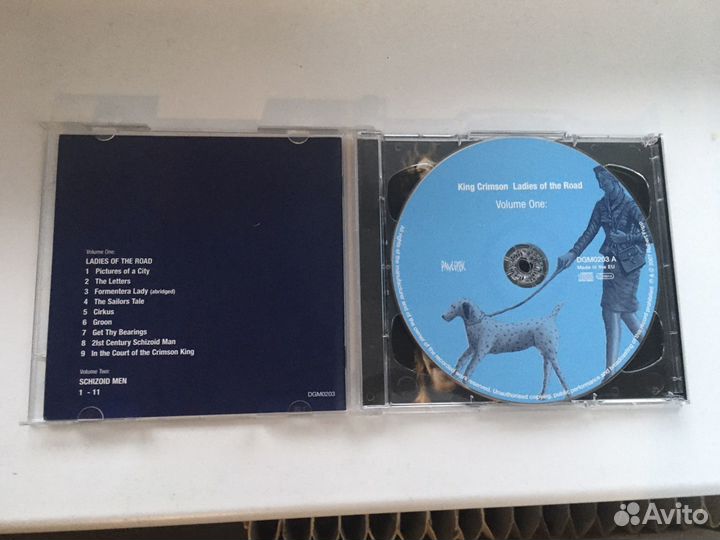 King Crimson фирменный CD