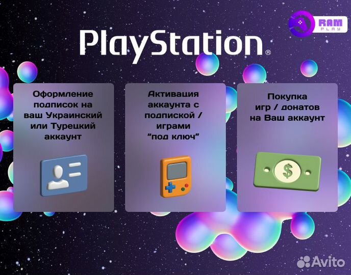 Подписка PS Plus Premium 12 месяцев + SnowRunner