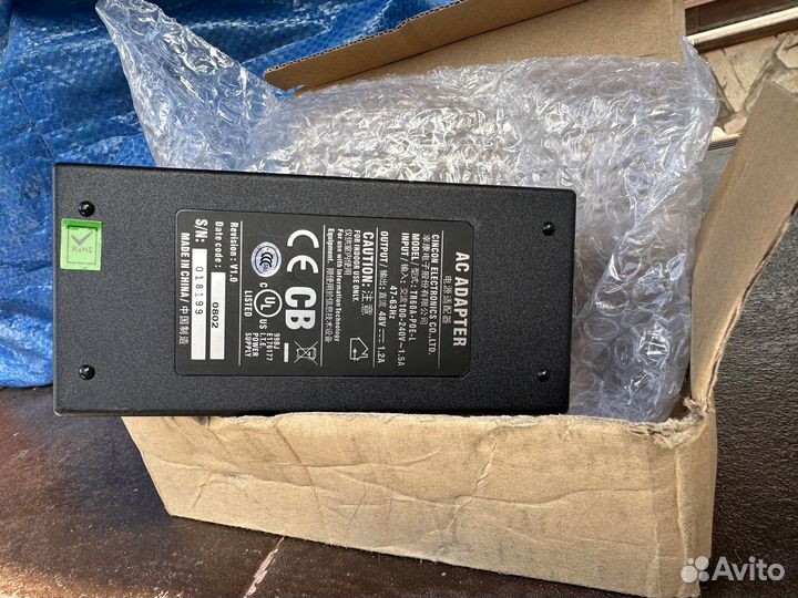 PoE injector 48 v Блок питания