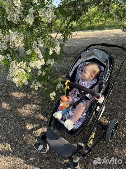 Коляска luxmom 2в1 Uhababy