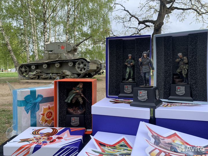 Подарок мужчине миниатюры Герои Второй мировой