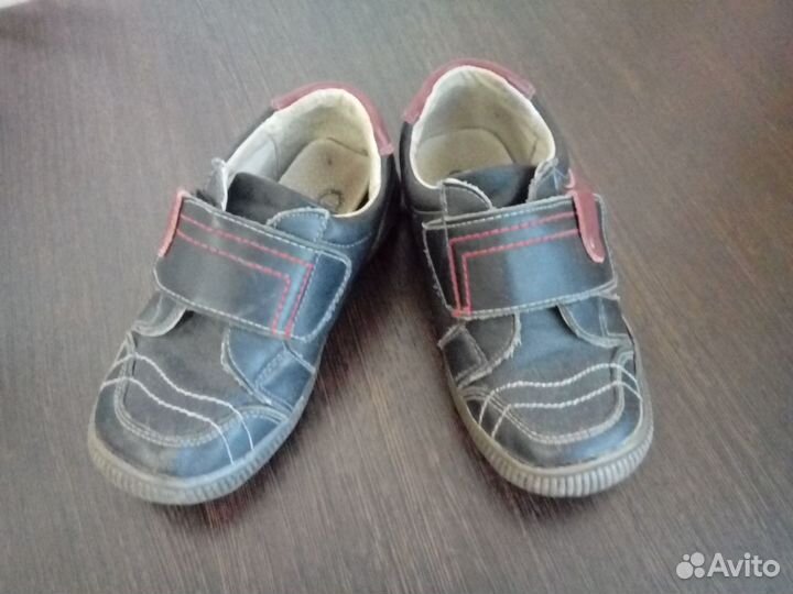 Осенние туфли на мальчика, по стельке 17 см