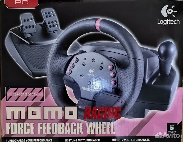 Игровой руль logitech momo racing