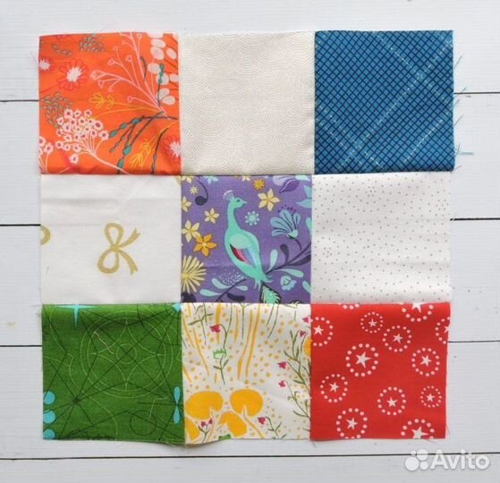 Линейка Crosscut 9-Patch с книгой от Джоди Бэрроуз