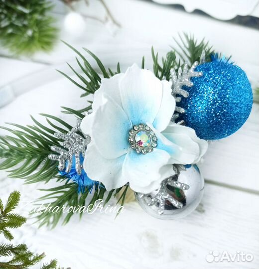 Ободок ёлочка ёлочная игрушка