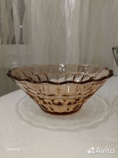 Салатник СССР большой и фруктовница-хлебница