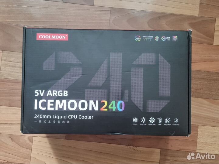 Система водяного охлаждения Coolmoon 240