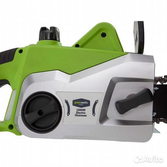 Электрическая цепная пила Greenworks GCS1840, 1800