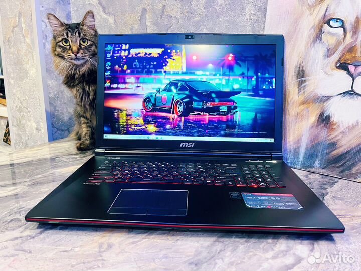 Игровой MSI GE72 17/Core i7 5gn/GTX 970/RAM 8gb