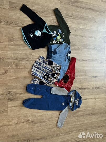 Пакет вещей на мальчика 86 размер