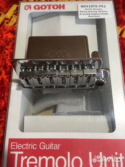 Бридж тремоло stratocaster gotoh ns510ts-FE2, хром