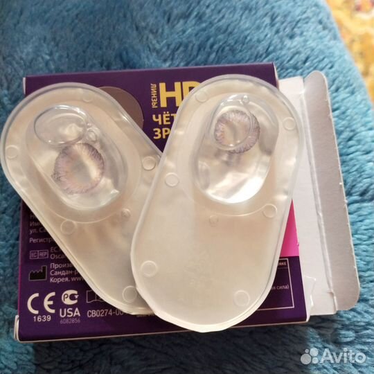 Цветные контактные линзы -4