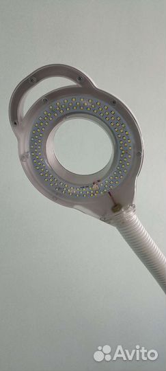 Лампа лупа напольная