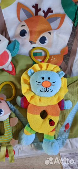 Детский развивающий коврик tiny love